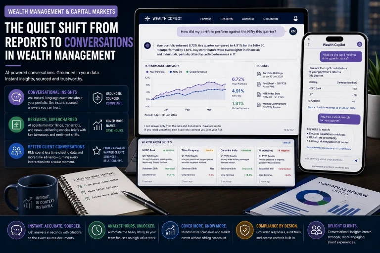 The Quiet Shift From Reports to Conversations in Wealth Management